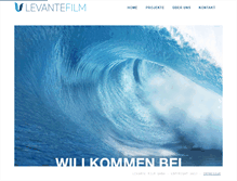Tablet Screenshot of levante-film.com